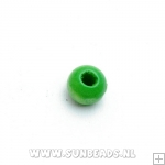 Houten kraal rond 4mm (groen)