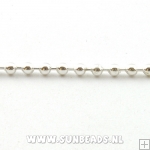 Ball chain ketting 4mm zilver