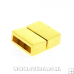 Magneetslot 19x16mm (goud)