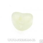 Halfedelsteen hart 10mm (new jade)