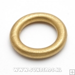 Houten ring 40mm (goud)
