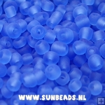 Rocailles 3mm (blauw mat)