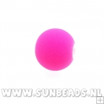 Glaskraal rond 10mm (roze)