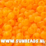 Rocailles 3mm (oranje mat)